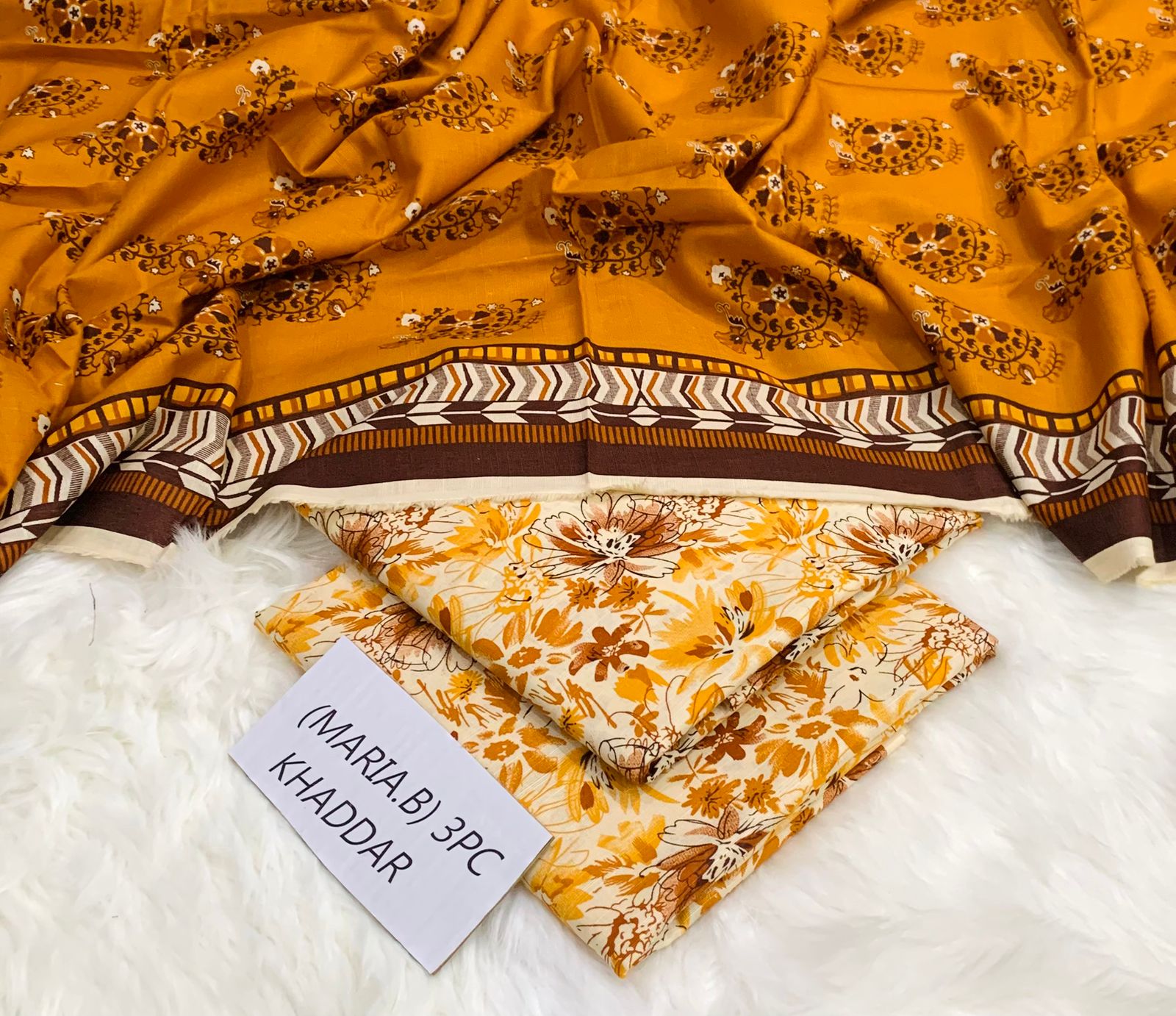 Maria B Original Khaddar 3 pc