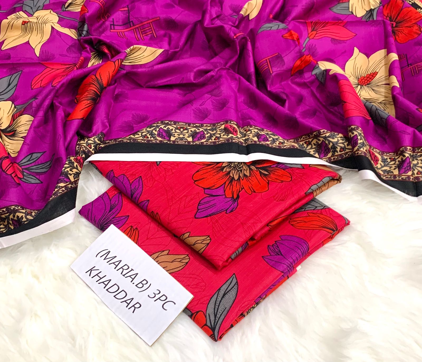 Maria B Original Khaddar 3 pc
