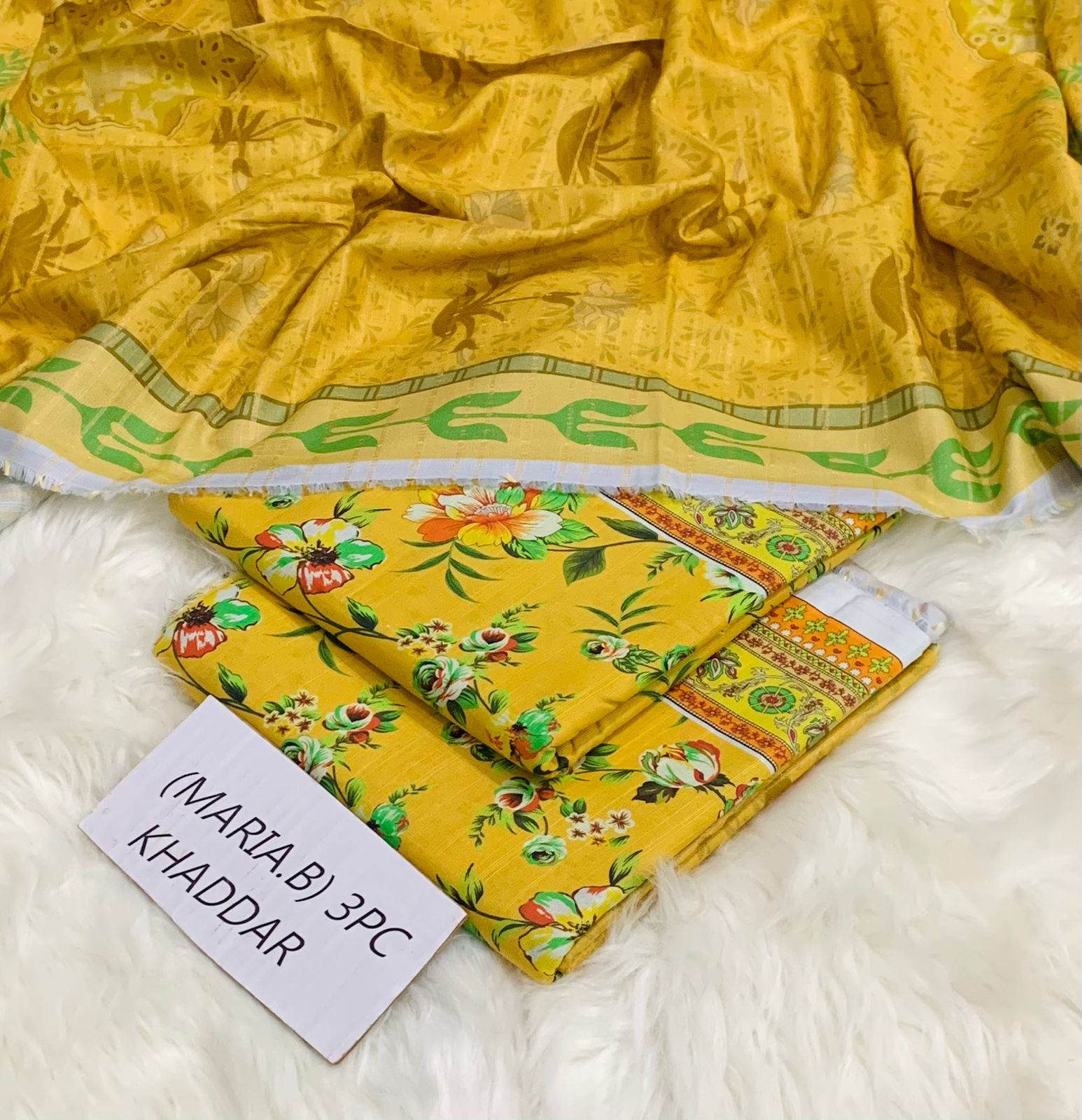 Maria B Original Khaddar 3 pc