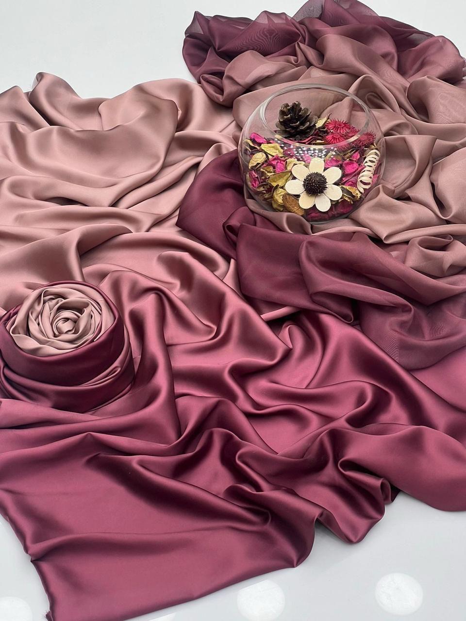 3pc lulusar Silk Fabric
